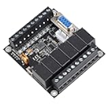 DC24V PLC Controller Kit Programmable Logic Controller Relay Output Industrial Programmable Control Board FX1N-14MR Relay Controller Module Industrial Control Board