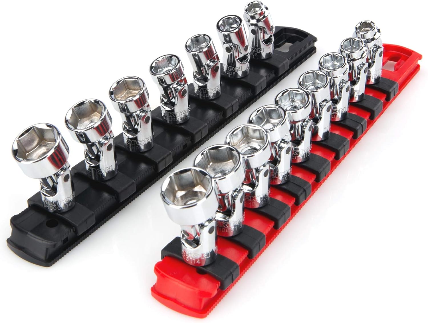 TEKTON 1/4 Inch Drive Universal Joint Socket Set, 16Piece (1/49/16 in