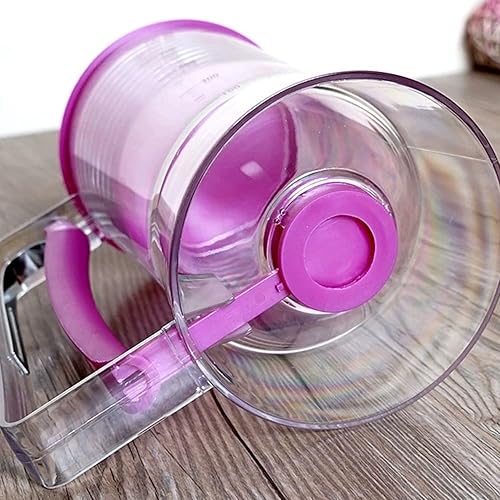 Miniatura 3 de Dispensador de masa para panqueques, suministros para hornear con etiqueta medidora, herramientas imprescindibles de cocina para panqueques,