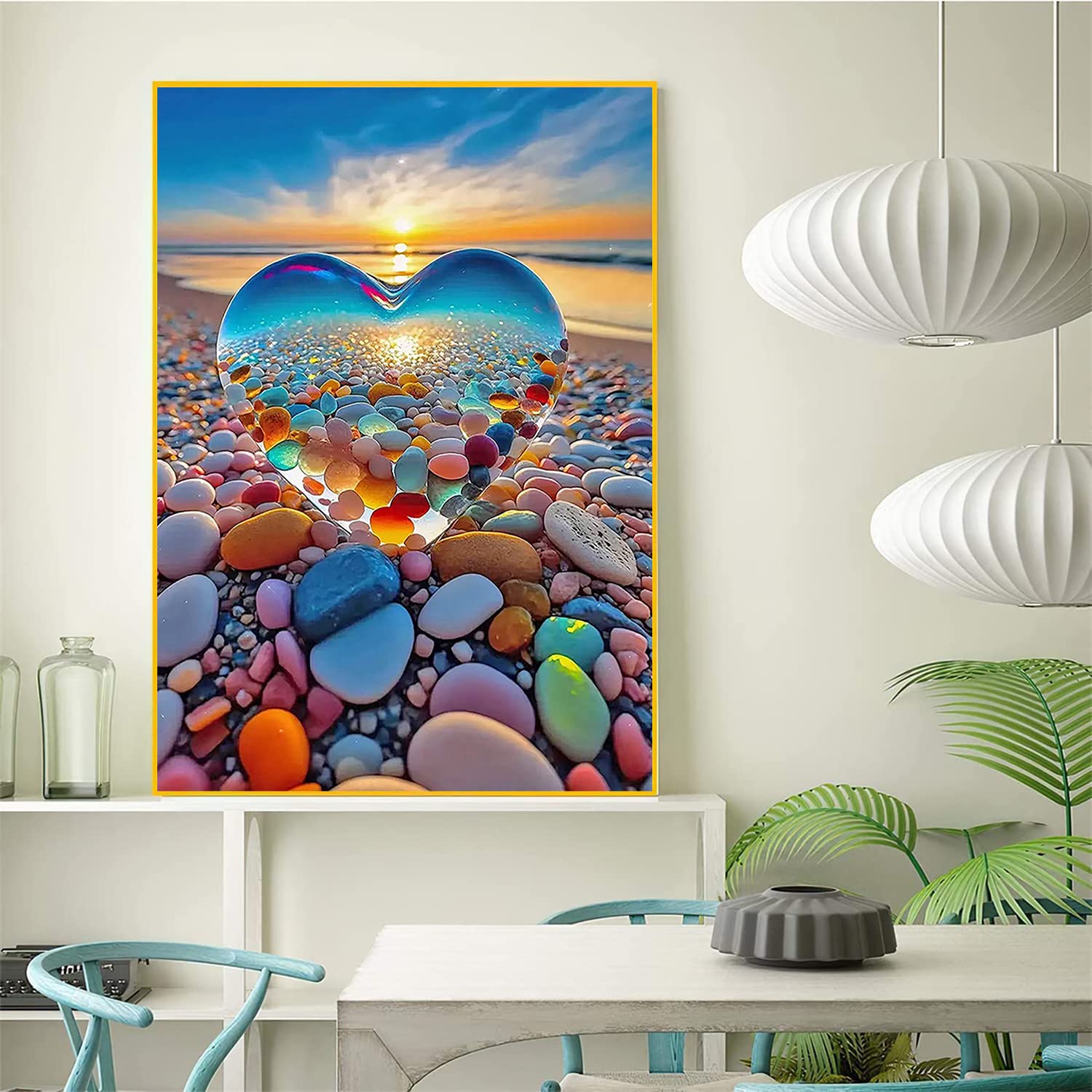 SWECOMZE Diamond Painting 5D Fai Da Te - Quadro Auto #05 30x40 Cm, Kit Completo