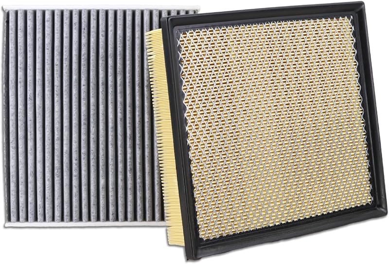 Kit de Filtros de Ar do Motor e Filtro de Cabine Kefly para Toyota e Lexus – 2 unidades