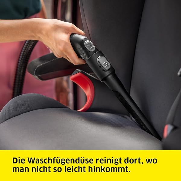 Karcher Waschsauger SE 3 Compact, Aufnahmeleistung: 500 W, Frischwassertank: 1,7 l, Fläche: 2,76 m2, Gewicht: 4,1 kg, Sprühsaugschlauch, Waschpolsterdüse und Waschfugendüse - 5