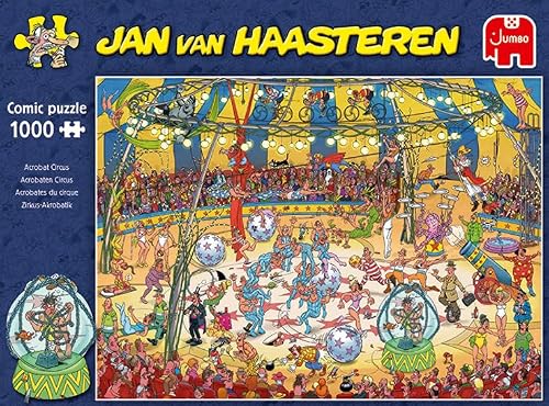Jumbo, Jan Van Haasteren - Acrobat Circus, Jigsaw Puzzles for Adults, 1,000 Piece