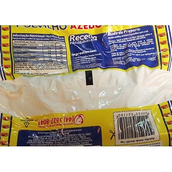 1 Pack Sour Manioc Starch Amafil- 35.2 oz | Polvilho Azedo Amafil - 1 kg