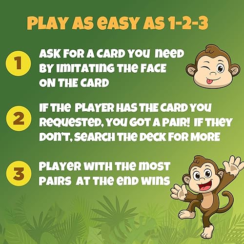 Miniatura 7 de ThinkPsych Monkey Mimic - Copiar caras para ganar  Juegos divertidos y educativos para niños  A partir de 5 años  Actividades de aprendizaje