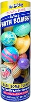 Mr. Bubble Galaxy Bath Bombs: 8 Fizzy Planet Bombs, Bubble Gum Scent, STEAM Educational Kids Bath Fun