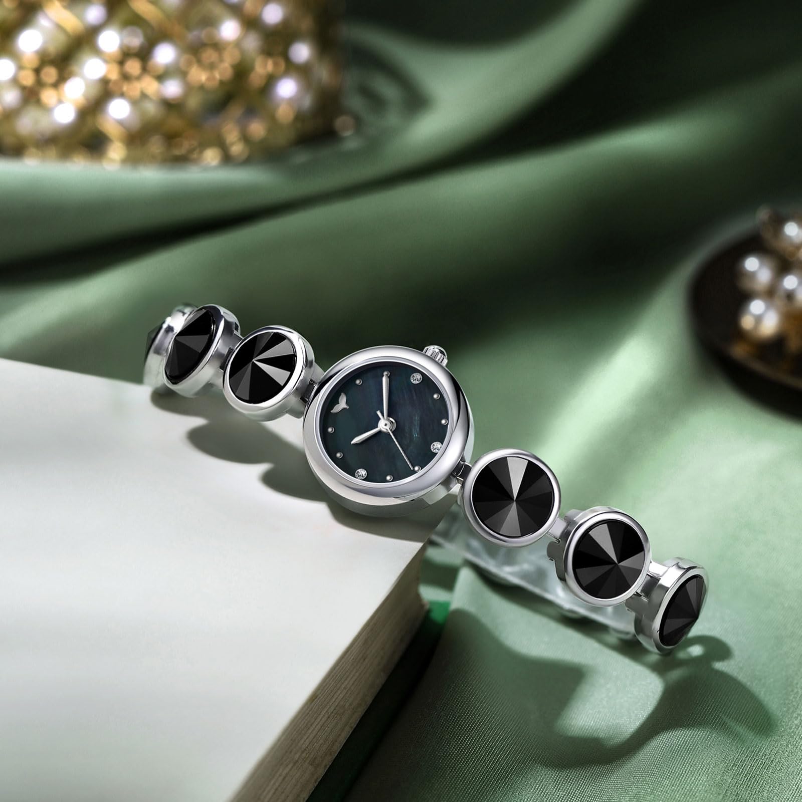 findtime Orologio da donna, elegante, sottile, analogico, al quarzo, impermeabile, per donne, per donne e ragazze