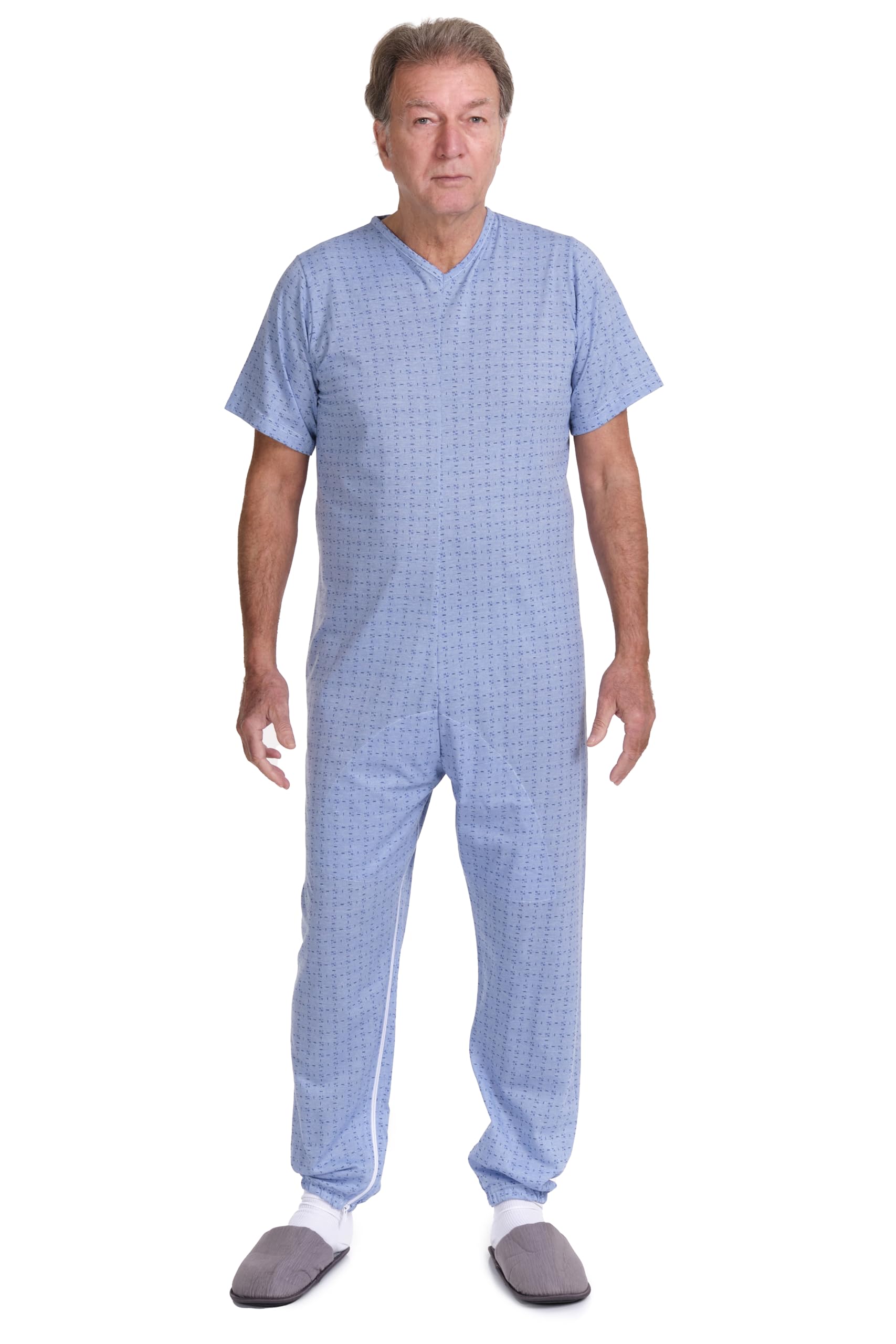 Pijama Sanitario Pijamas Mono Para Personas Mayores Pigiamone - Main Image