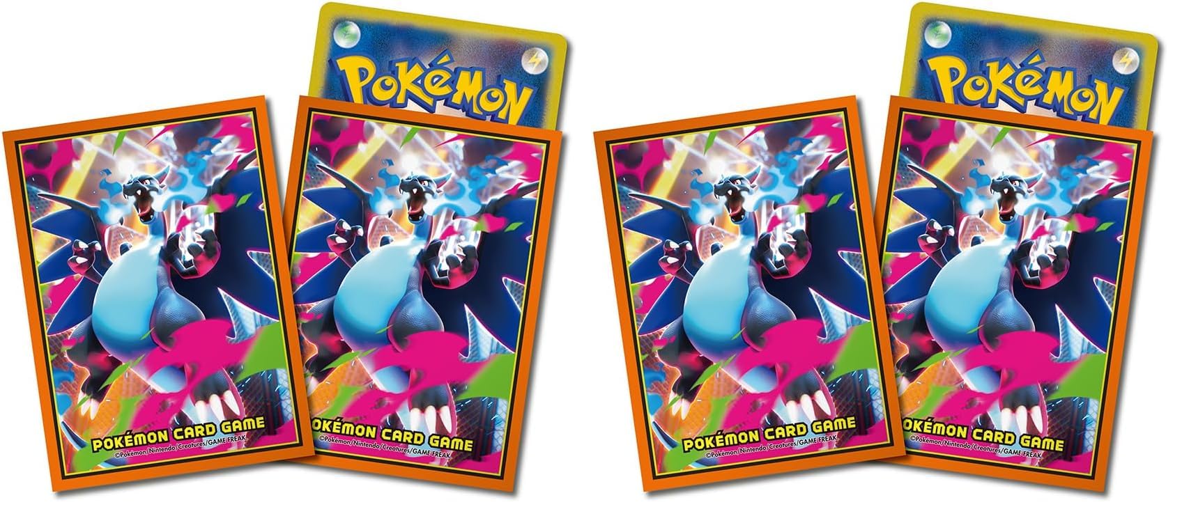 Amazon.co.jp: Pokemon Card Game Deck Shield Mega Charizard X (x2