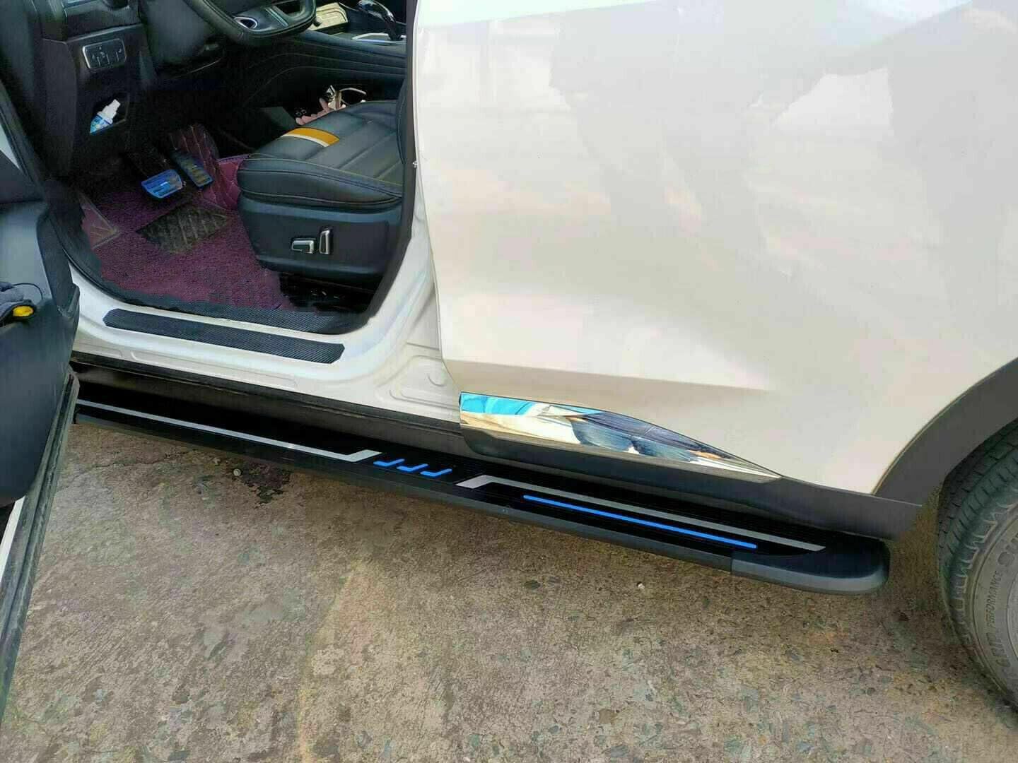 Fits for Acura ZDX 2024 2025 Running Board Side Step Nerf Bar Pedal 2PCS (with Bracket)