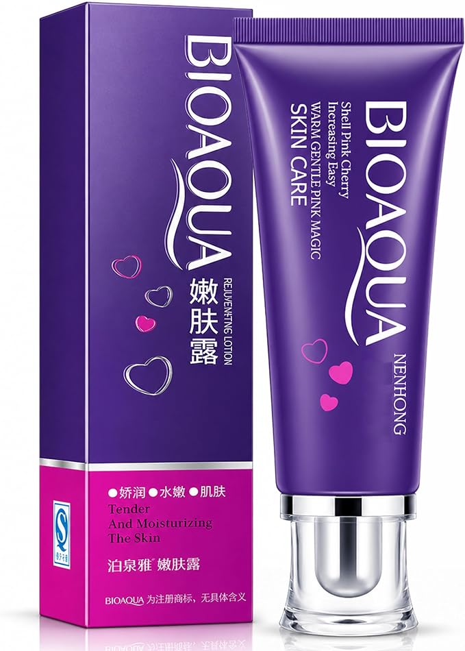BIOAQUA - Crema natural para blanqueamiento íntimo y mejora del tono de piel
