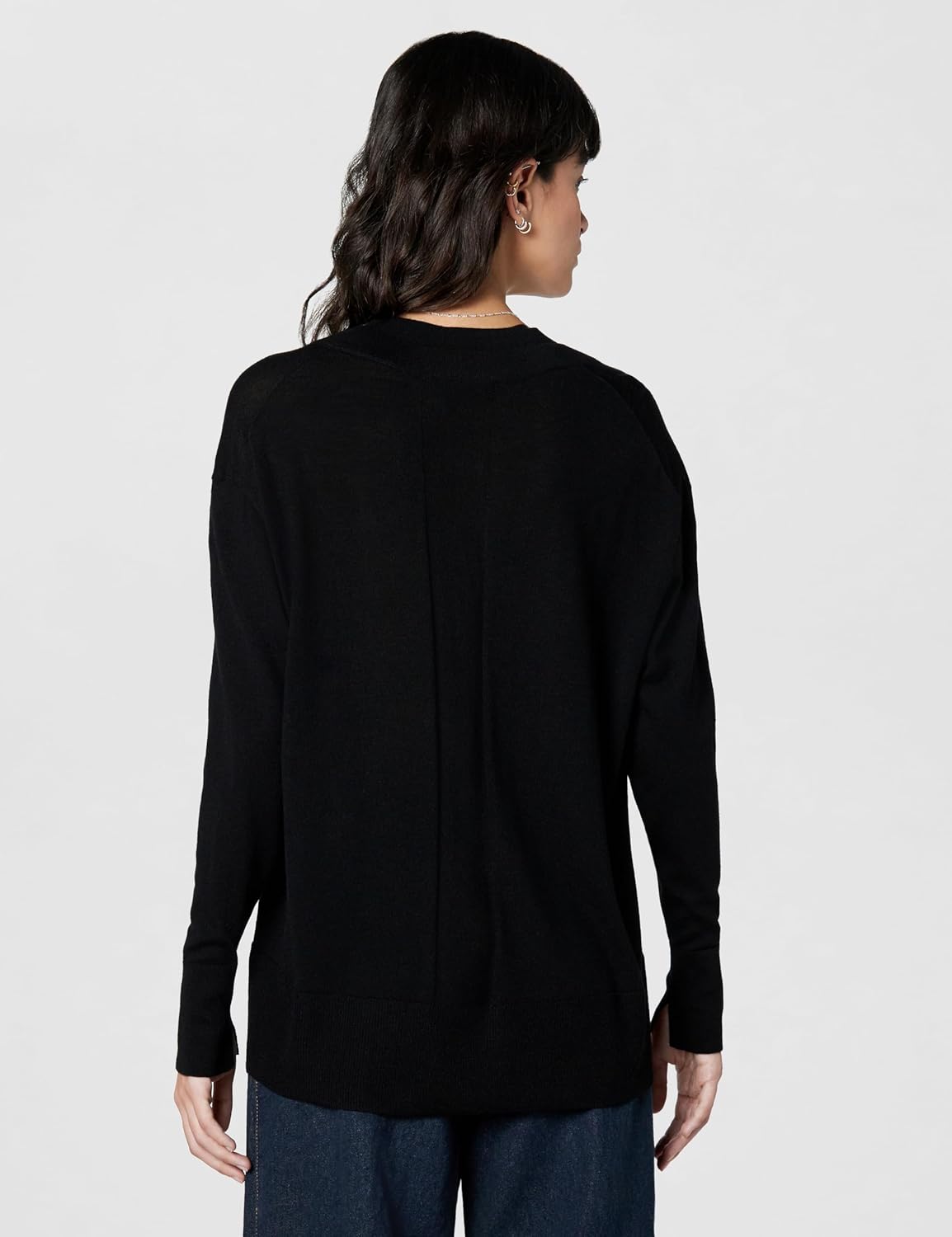 Allsaints Womens Bern V Neck Sweater - Image 4