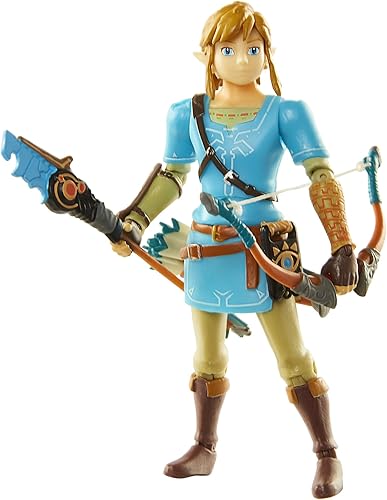 Figura de acción Link de Mundo Nintendo Breath of the Wild, 4 pulgadas