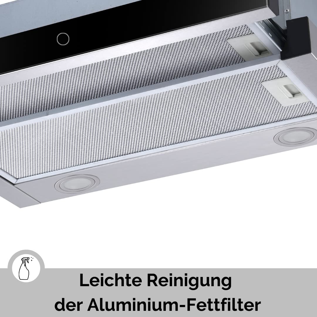 Pumixiy Dunstabzugshauben-Filter Edelstahl 230x260mm - 5-lagiger Fettfilter