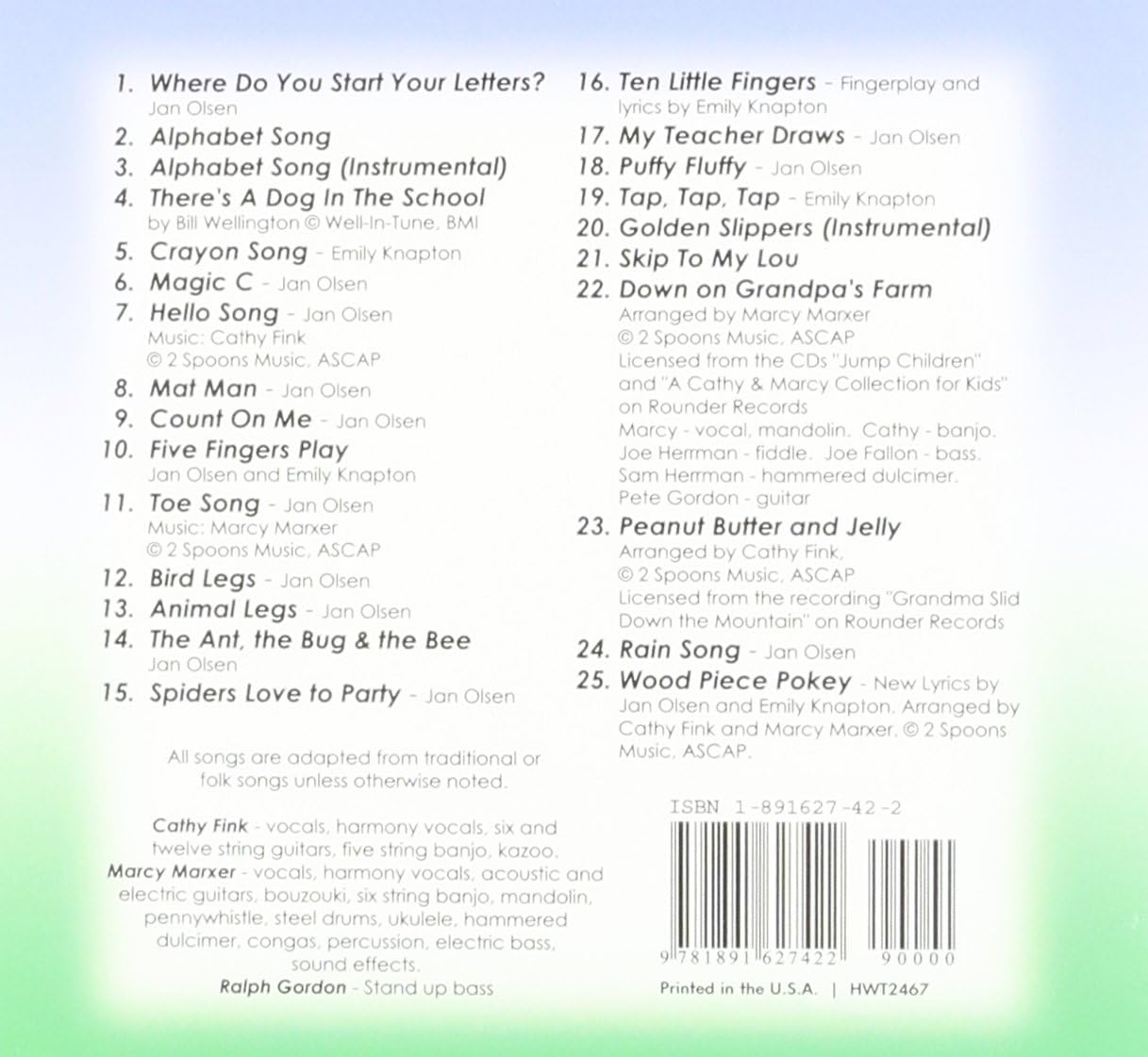 Get Set for School Sing Along: Songs and fingerplays to Promote School Readiness
