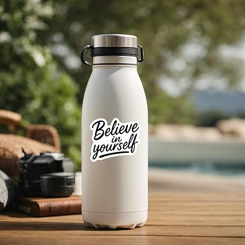 Miniatura 9 de Paquete de 3 calcomanías motivacionales con citas  Believe in YourselfThe Best is Yet to ComeYou are Capable of Amazing Things  Calcomanías de