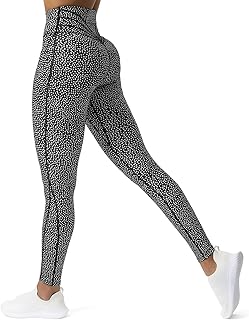 Aoxjox High Waisted Workout Leggings for Women Trinity Yoga Pants 26.5"