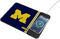 Vista 45 de SOAR NCAA Almohadilla de ratón unisex con carga inalámbrica para teléfono celular