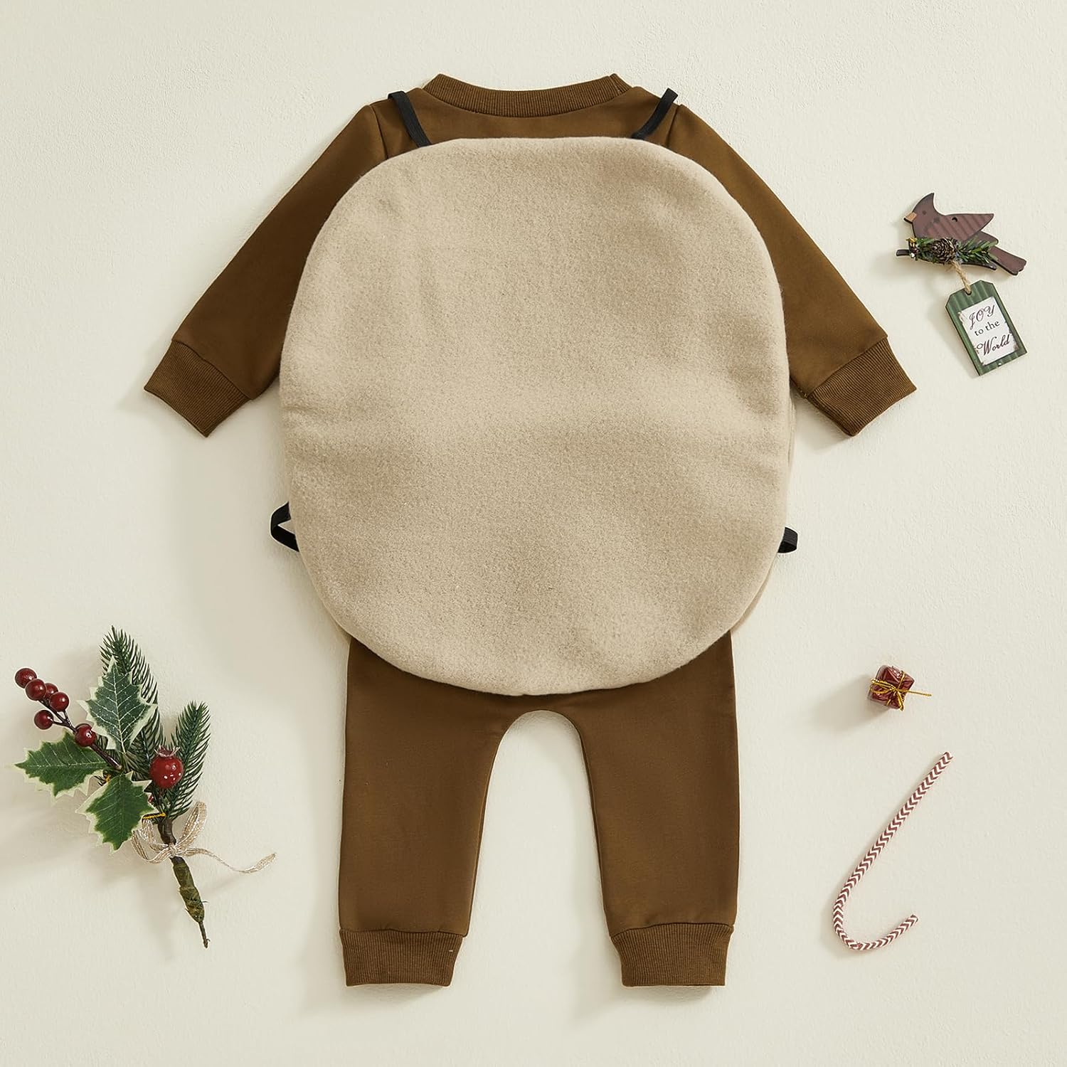 Toddler Cookie Halloween Outfits Long Sleeve Sweatshirt and Pants with Biscuit Set Baby Halloween Clothes
