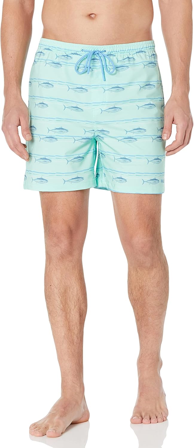 HUK Womens Volley 5.5" Short | Elastic Waist Quick-Dry Swim Shorts