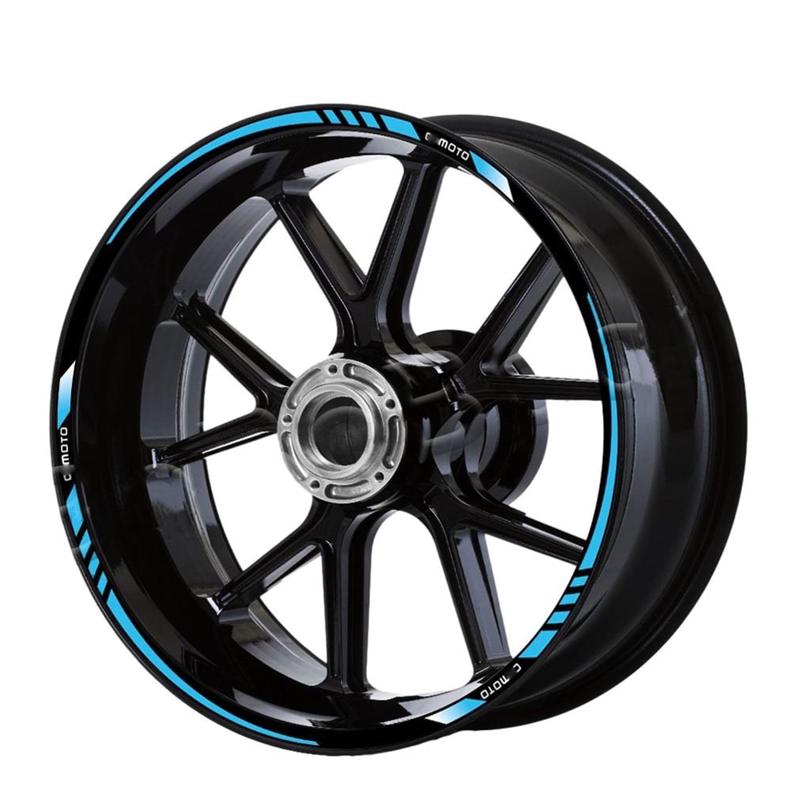 Applique for 650 for ADVENTURA MT 400GT 650NK 400NK 300NK 250NK 150NK Motorcycle Wheel Sticker Rim Decal Stripe(A3,B)