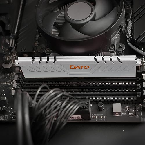 Miniatura 7 de DATO DDR5 RAM 32 GB (16 GBx2) 6000 MHz con disipador de calor dimm PC6000 CL38 1.35V PC5-48000 288 pines no ECC UDIMM módulo de memoria de