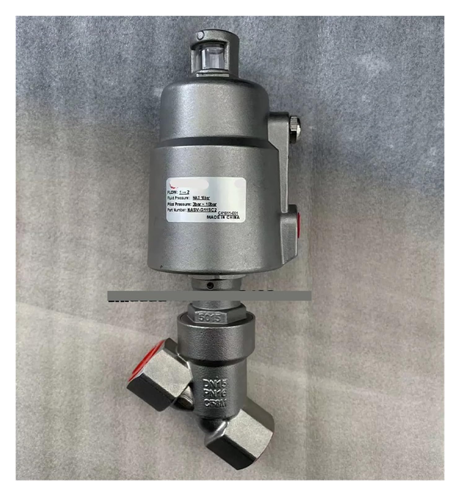 ELZNSQQK NASV-G11SC2 G1/2 Screw Thread Angle Seat Valve