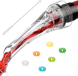 Wine Aerator Pourer, Aerating Pourer and Decanter Spout