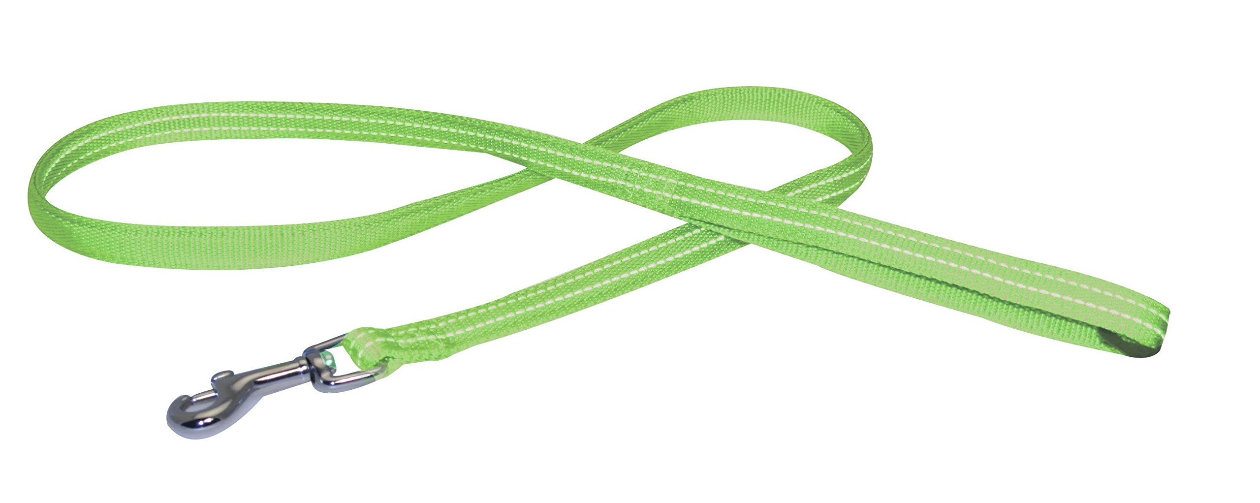 CROCI Nylon Soft Leash, 10 x 1200 mm, Green, 1.2 meters