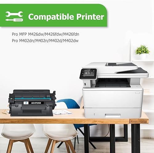 Miniatura 3 de Aztech 26X CF226X Toner Cartridge Compatible Replacement for HP 26X CF226X 26A CF226A Pro M402n M402dw M402dn Pro MFP M426fdw M426fdn M426dw Printer