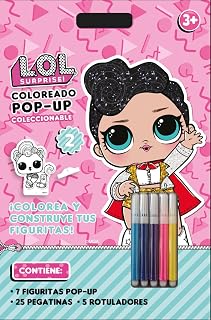 Coloreado Pop-Up L.o.l 2