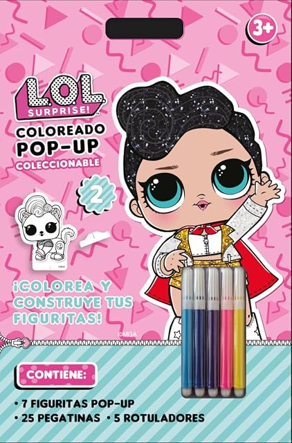 Portada de Coloreado Pop-Up L.o.l 2