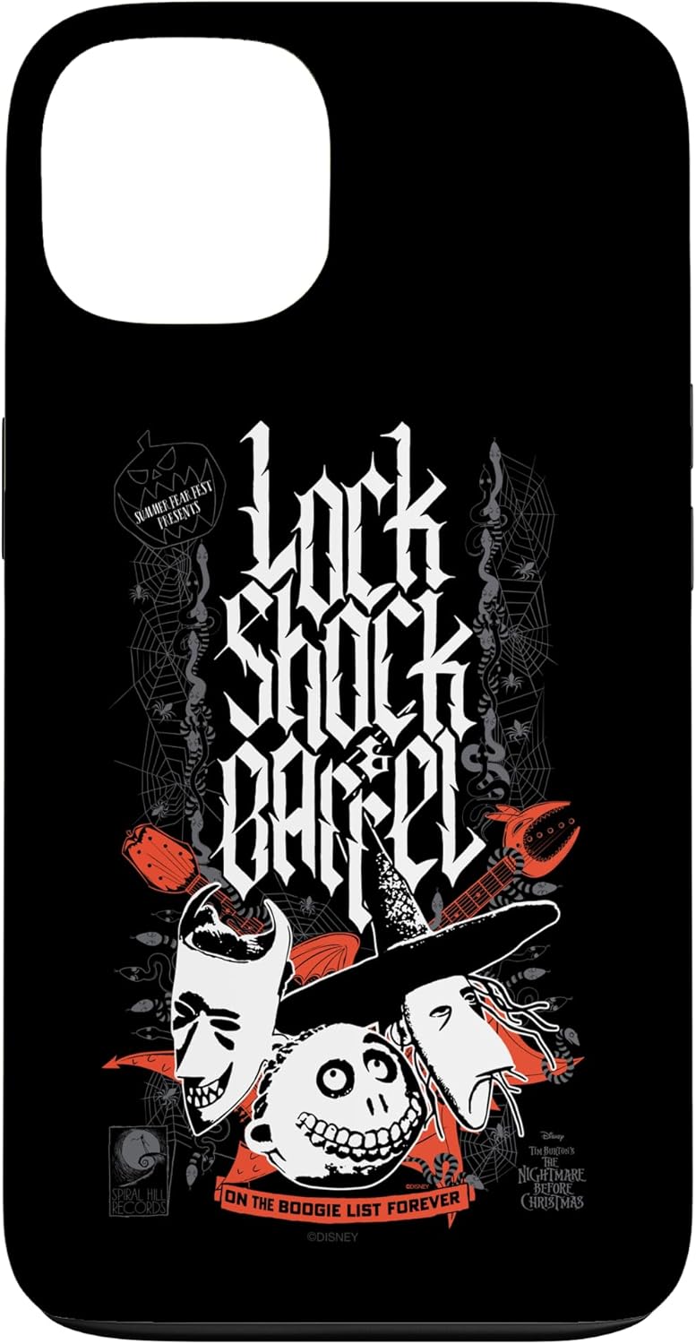 Tim Burton’s Nightmare Before Christmas Lock Shock Barrel Case for iPhone 13