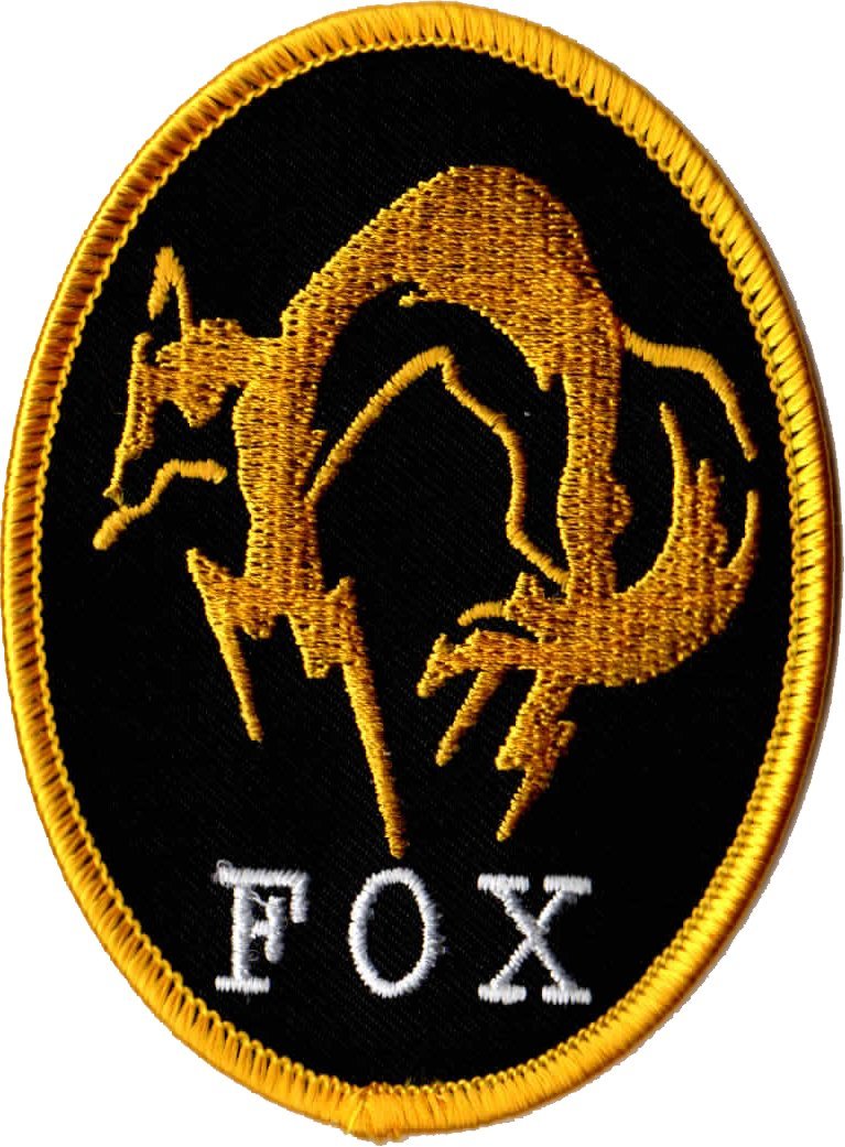 Amazon.com: Metal Gear Solid Snake Eater Fox Patch (Iron on