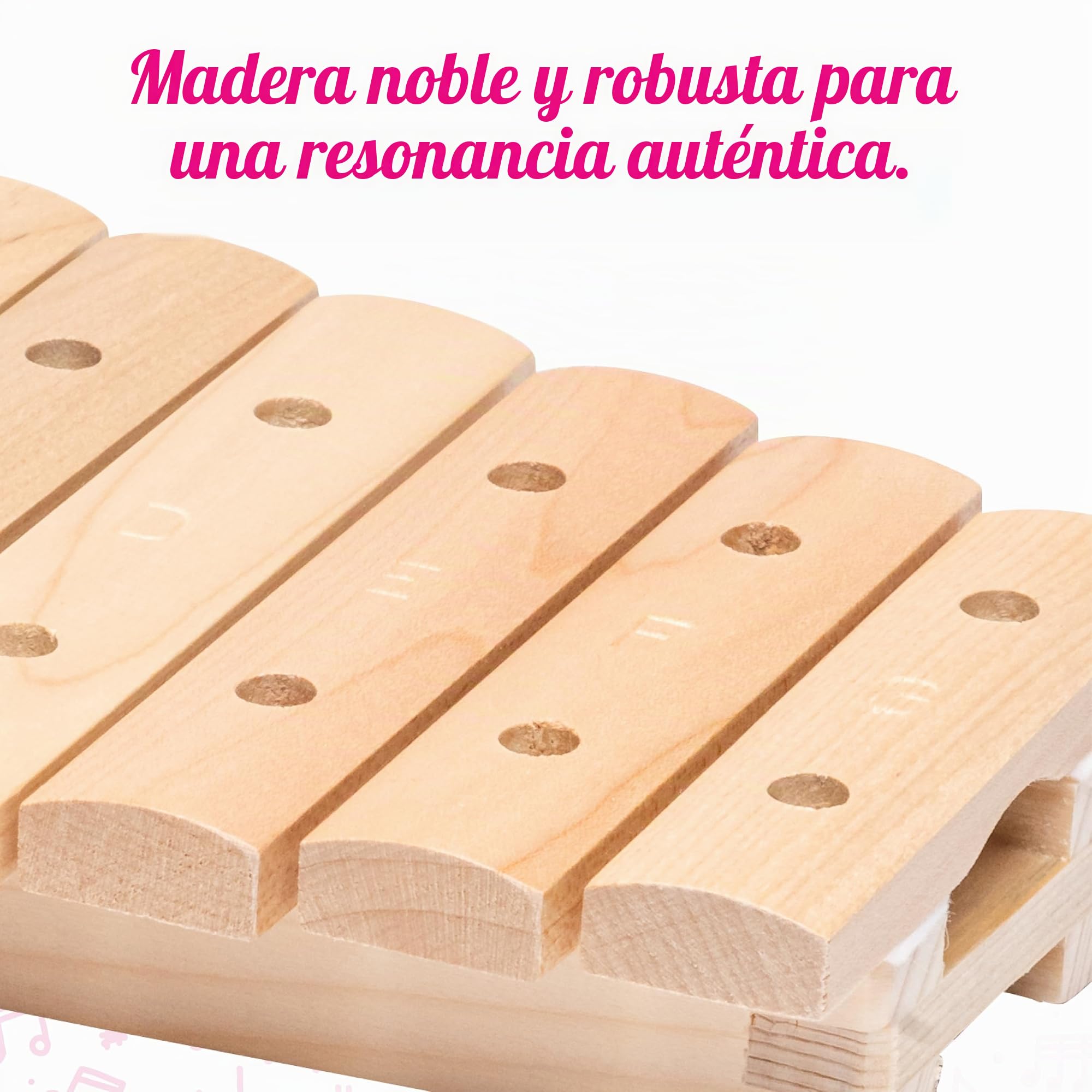 Fuzeau 71179 xilófono de arce mazos cuchillas 2 13