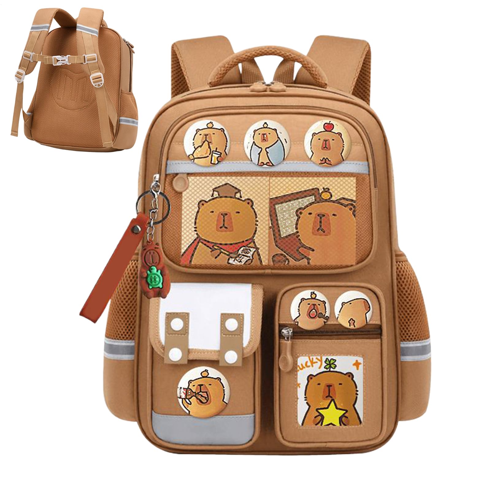 Sac capybara imperméable pour les sorties loisirs des adolescents - 8