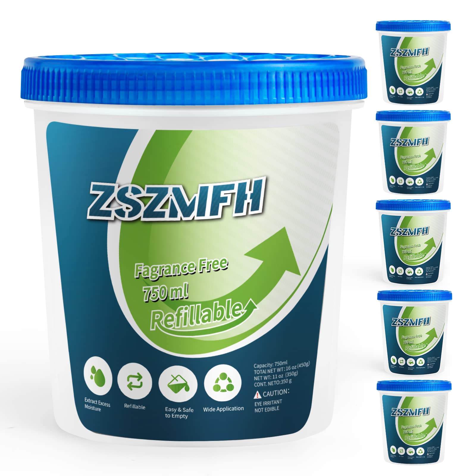 Amazon.com: ZSZMFH Moisture Absorbers Dehumidifier Bucket ( 6
