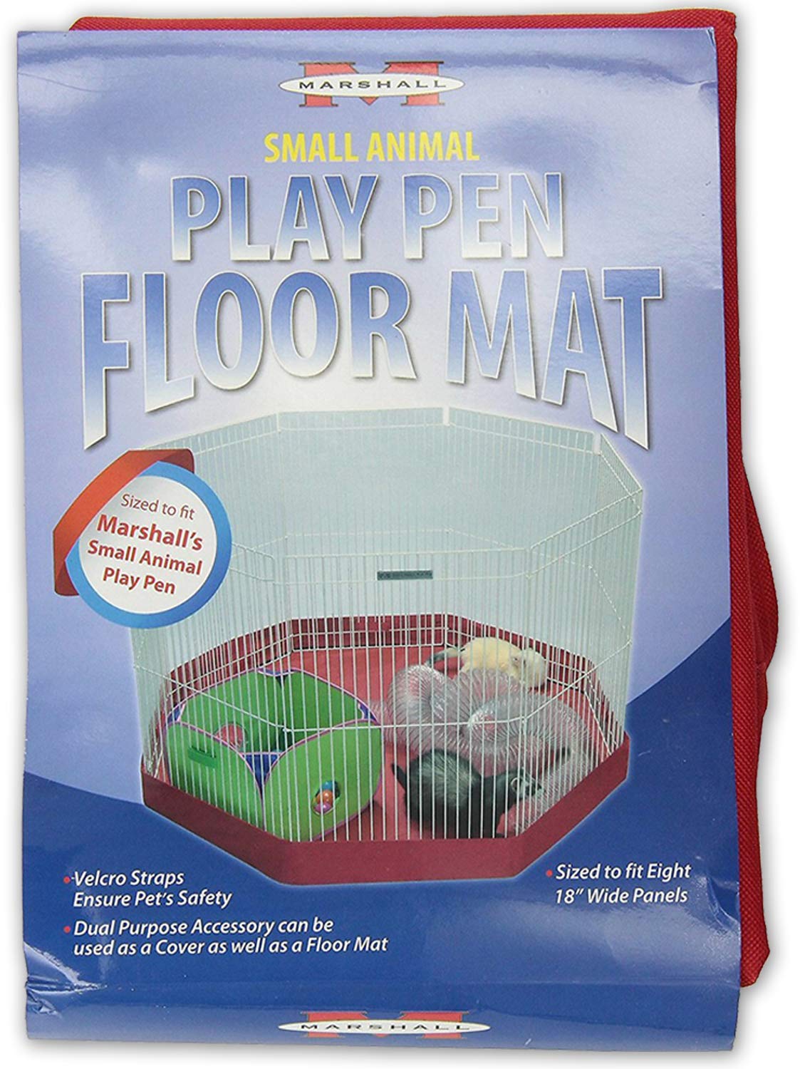 marshallDeluxe Play Pen Mat/Cover - 8 Panel 2pk