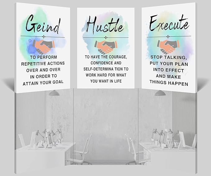 Inspirational Wall Art, Office Pictures for Wall Decor