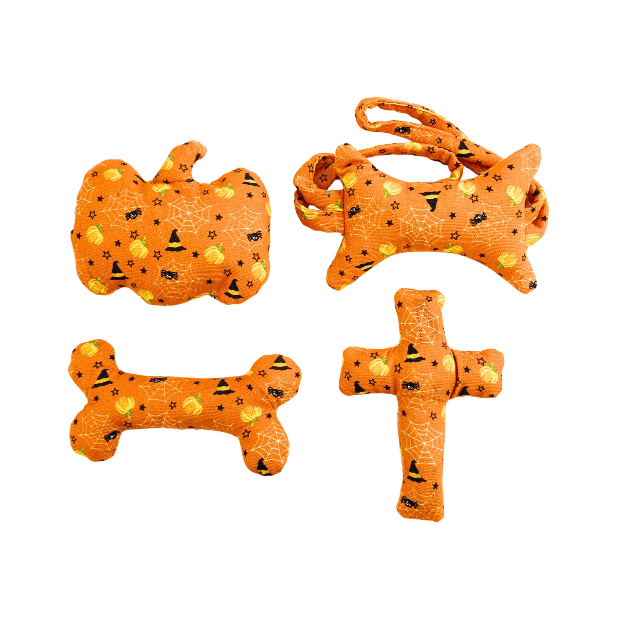 Paw Affaire Cotton Halloween Print Cross, Pumpkim, Rope Bone & Bone Toy for Dog/Puppy Teething & Chewing Set Durable Puppy Accessories for Small Dogs, Combo- Pack of 4 (Orange) (B0CK5TRXLH) Amazon Price History, Amazon Price Tracker