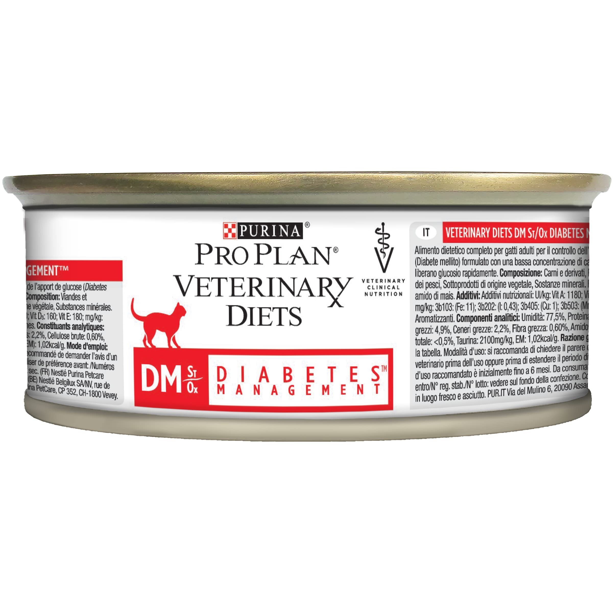 PRO PLAN VET FELINE DM DIABETES CAJA 24X195GR