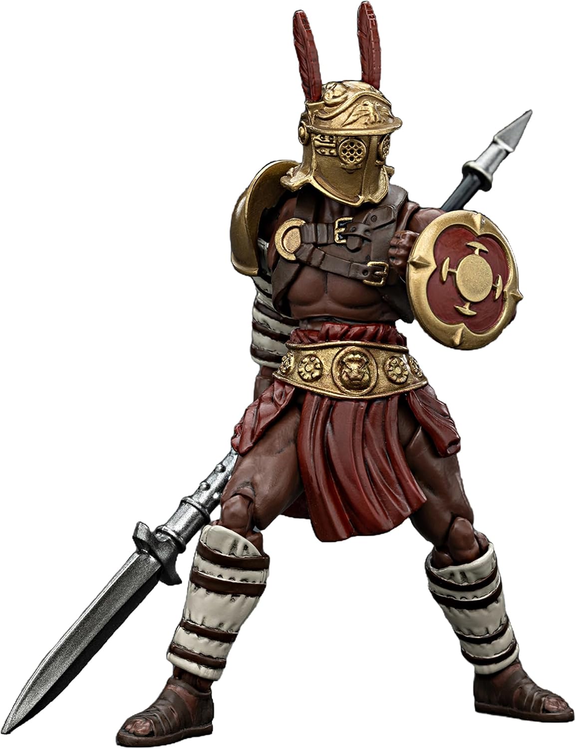 JOYTOY 1/18 Action Figures - Strife Roman Gladiator Hoplomachus - 4.25", Collection Model Birthday Gifts, 15+