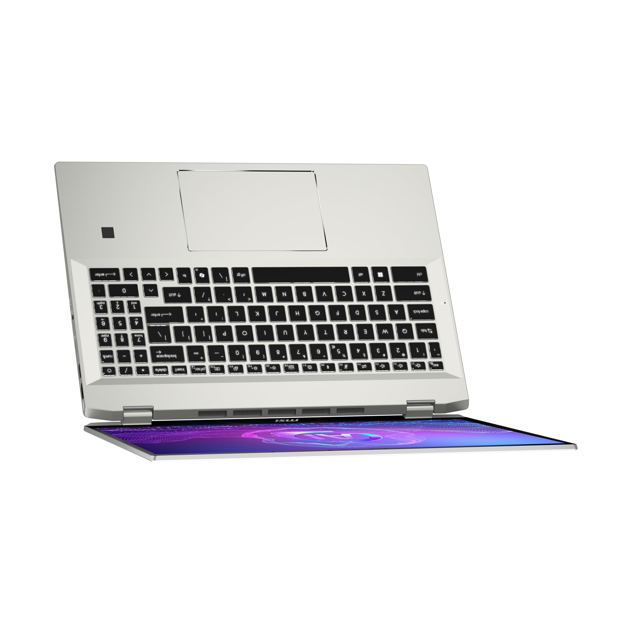 msi Prestige A16 AI+ A3HMG-064IT, Notebook Copilot+ PC, 16" UHD+ OLED 60Hz, AMD Ryzen AI 9 365, AMD Graphics, RAM 32GB LPDDR5x 7500MHz, 1TB SSDPCIe4, WiFi 7, Win 11 Home Layout e Garanzia ITA Argento