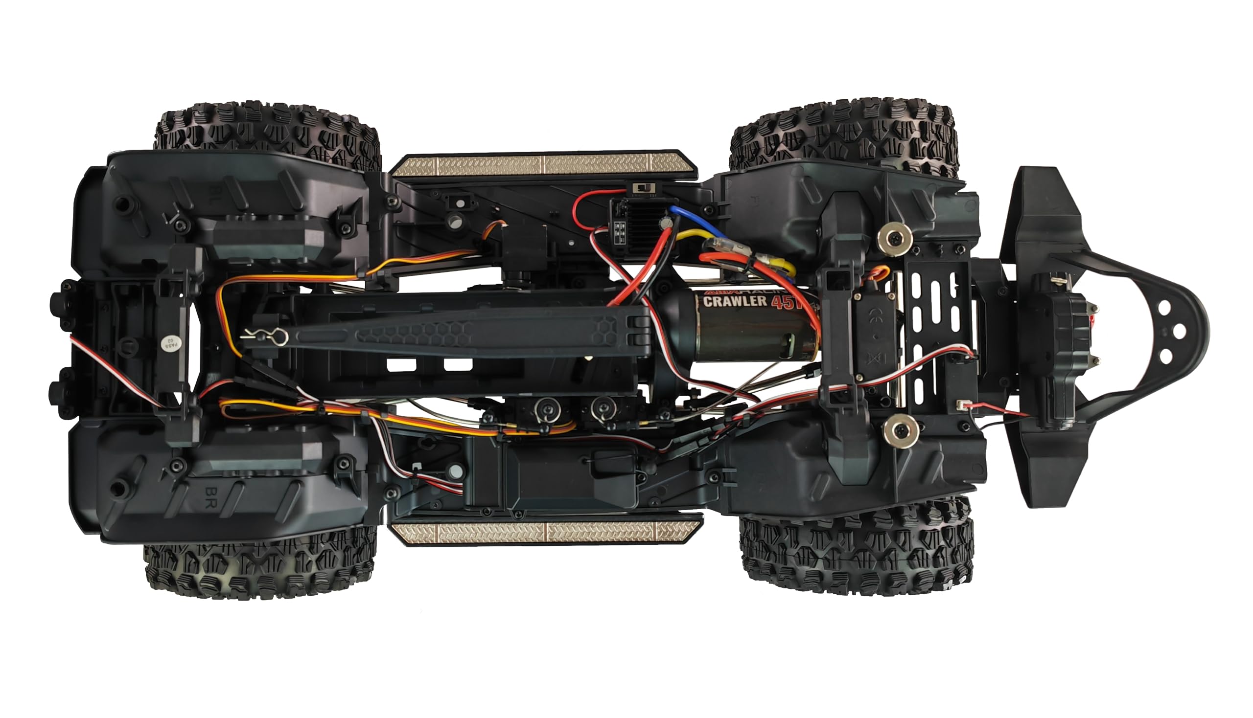 Amewi AMXRock Crosstrail Crawler 4WD 1:10 ARTR grigio chiaro RC telecomandato