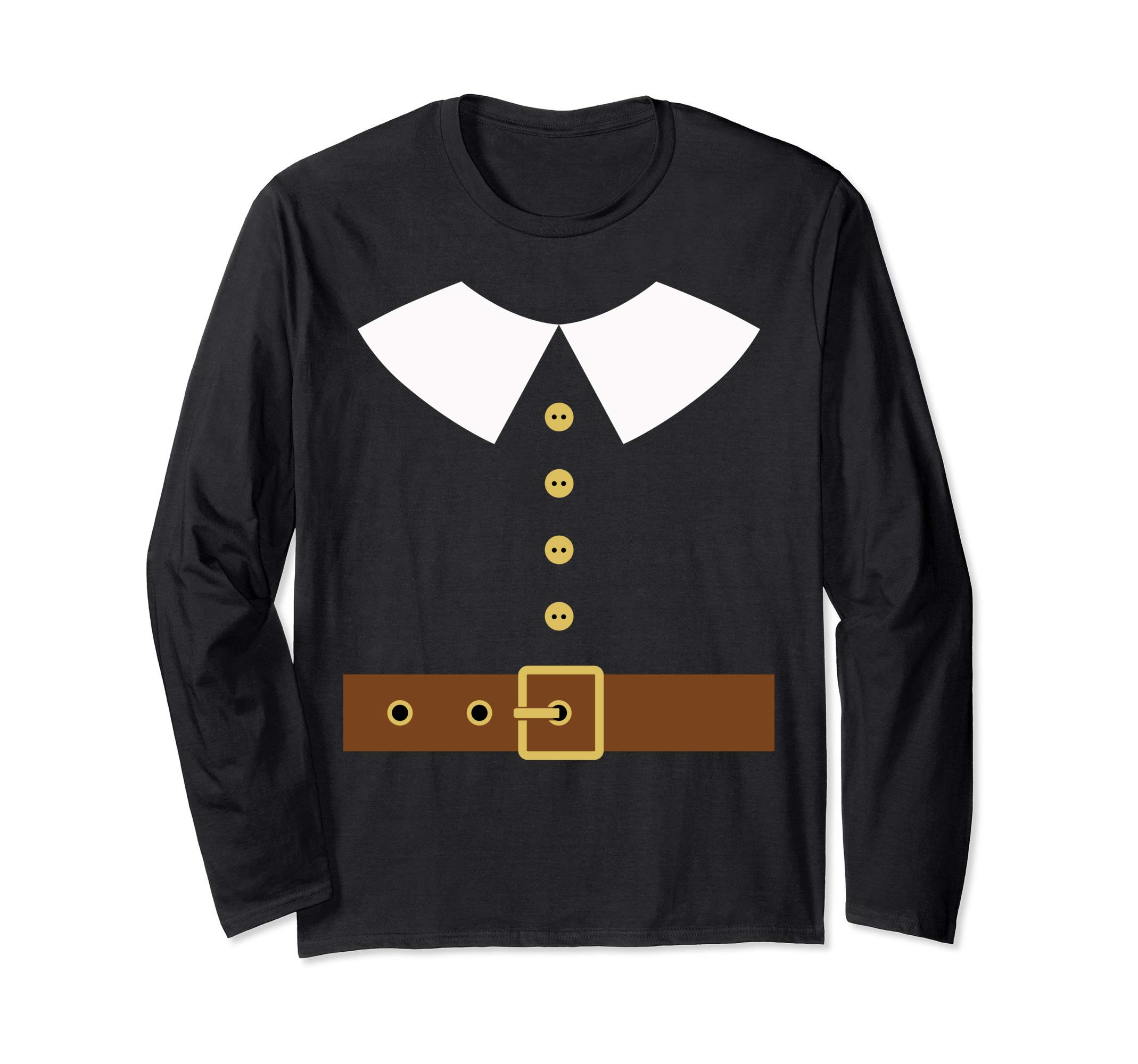 Pilgrim Costume T-Shirt Long Sleeve