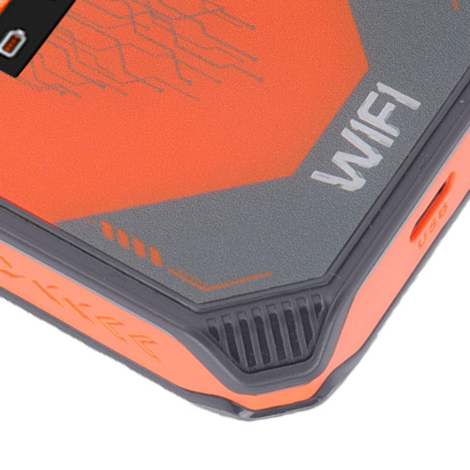 Cryfokt Router Hotspot Mobile, Velocità 300 Mbps Collega 8 Dispositivi Router Wi-Fi Portatile, 4G LTE con Slot per Scheda SIM Display LCD Batteria da 4000 MAh per Viaggi d'Affari