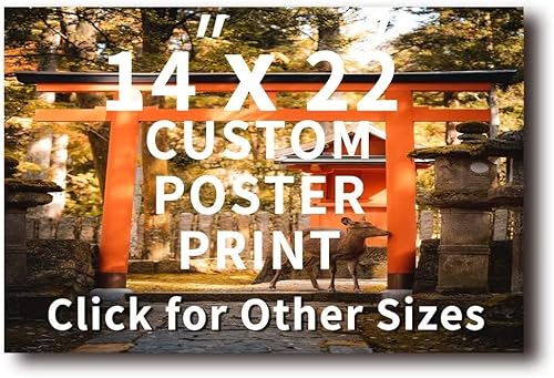 Miniatura 8 de Sube tu foto o imagen, impresión personalizada de foto a póster, impresiones artísticas de pared para pósters, 8 x 14 pulgadas