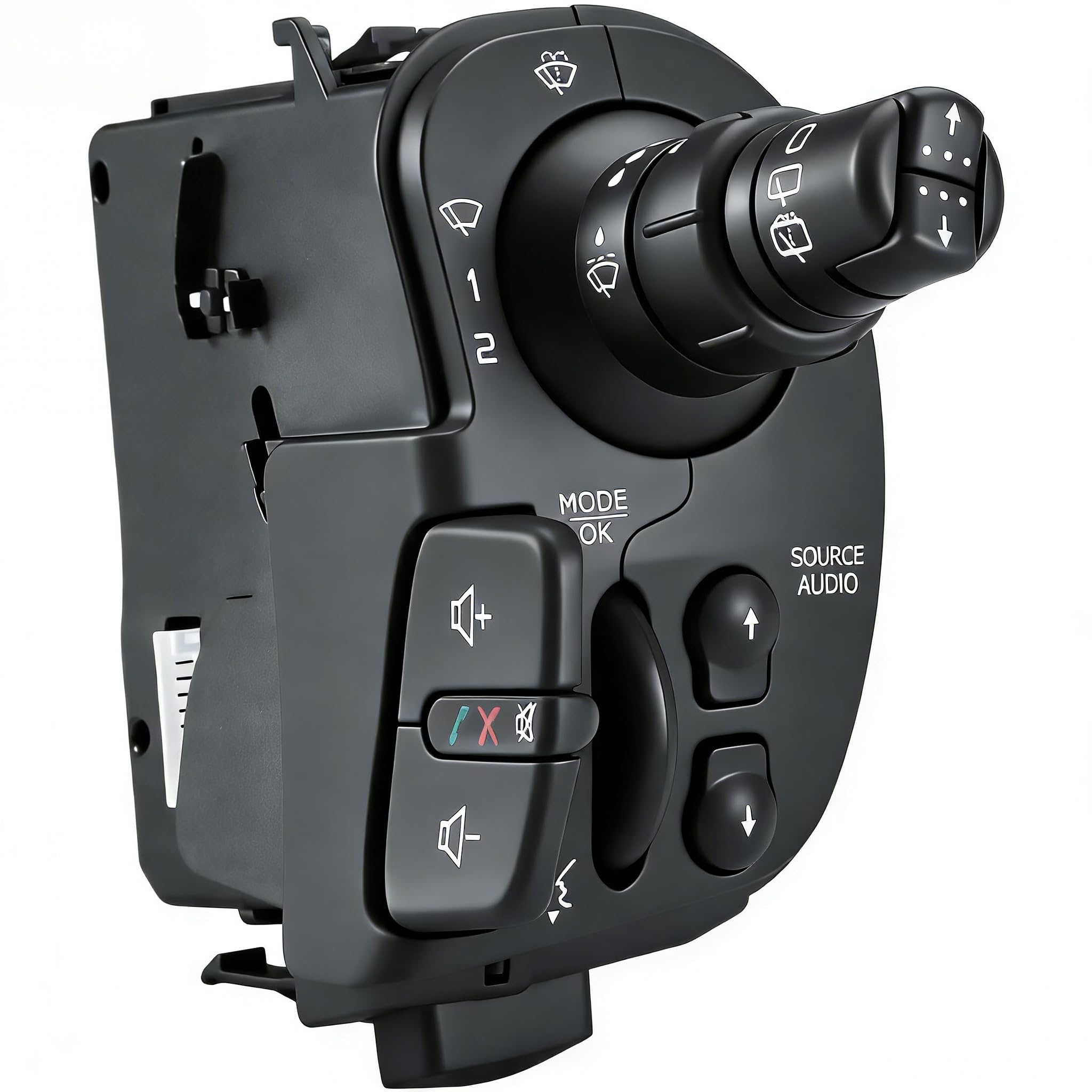 Commodo Essuie Glace Clio 3, Réglages Radio Comodo, Interrupteur de Contrôle Multimédia Modus, 8201590631, 7701068115, 8201359195