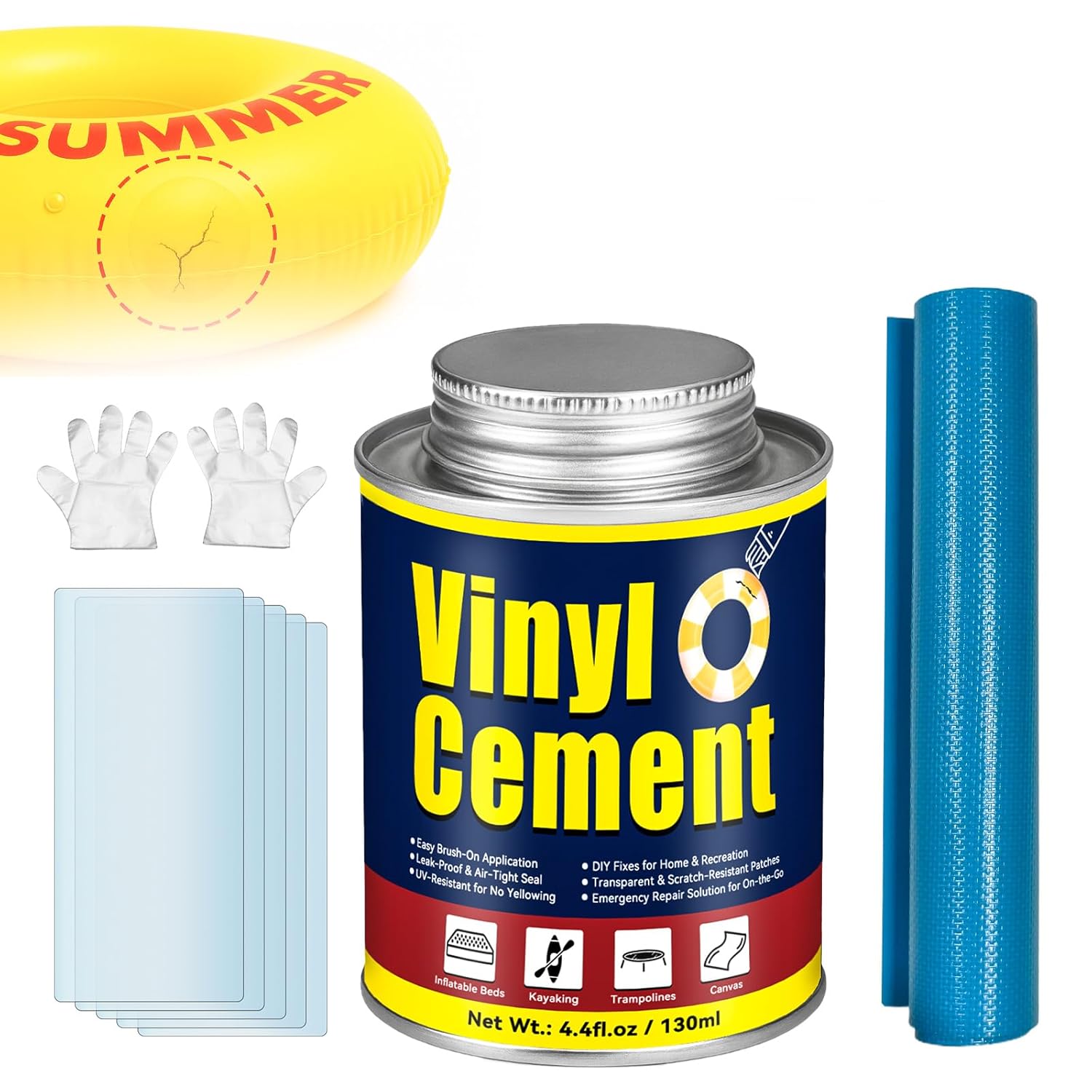 Pegamento para PVC Vinyl Cement, Impermeable, 130 ml