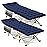 Camping Cot, 450LBS(Max Load), Portable Folding Outdoor Bed with Carry Bag for Adults Kids, Heavy Duty Cot for Traveling Gear Supplier, Office Nap, Beach Vocation and Home Lounging (2PACK Grey+bed)